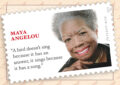 The Maya Angelou stamp