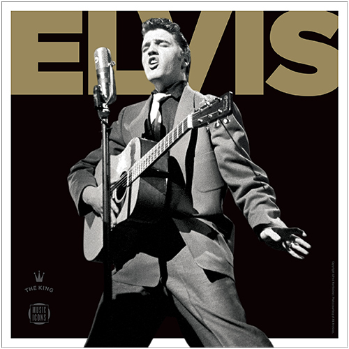 The back of the new Elvis Presley stamp sheet.