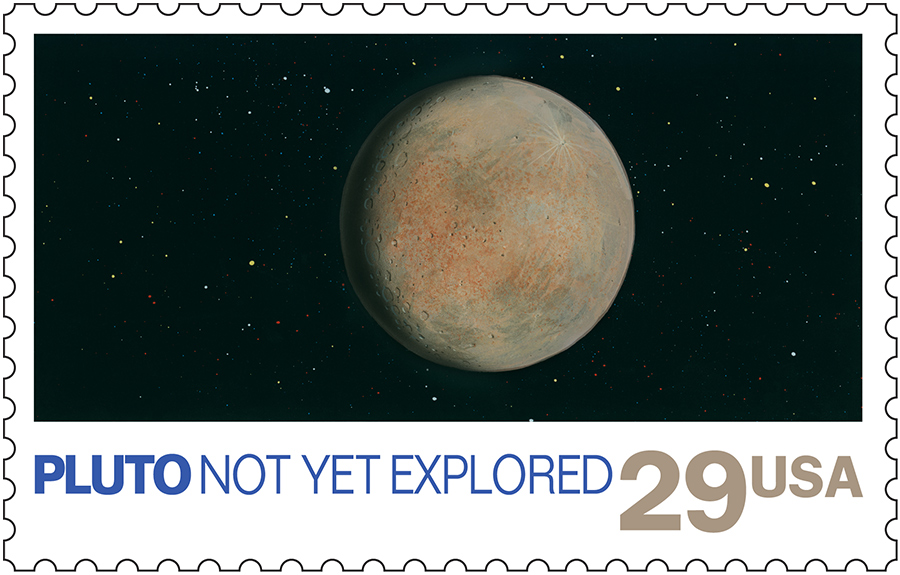 Pluto stamp