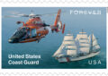 The Coast Guard stamp