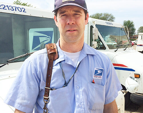 Fairmont, MN, Letter Carrier Mark Moeller