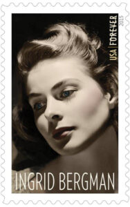 The Postal Service’s Ingrid Bergman stamp