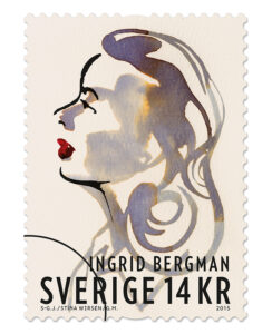 The second Bergman stamp from PostNord