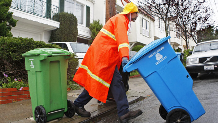 USPS is helping San Francisco send less waste to landfills.