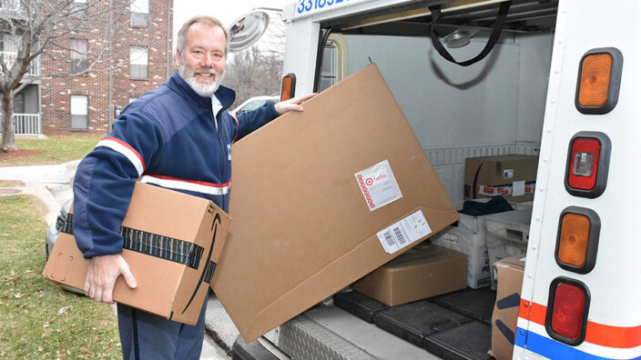 Letter Carrier Andy Zimmerman