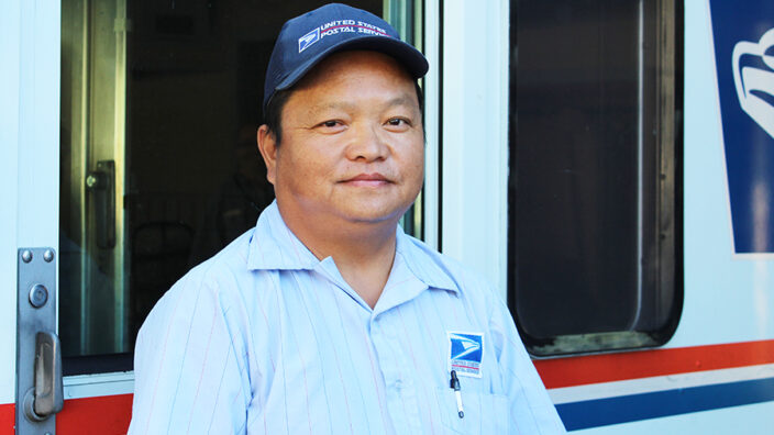 Danville, CA, Letter Carrier Ler Vang