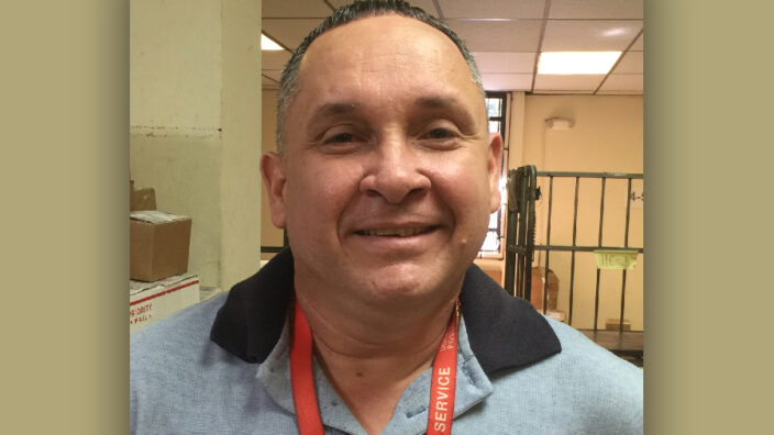 Rincon, PR, Clerk Israel Galarza