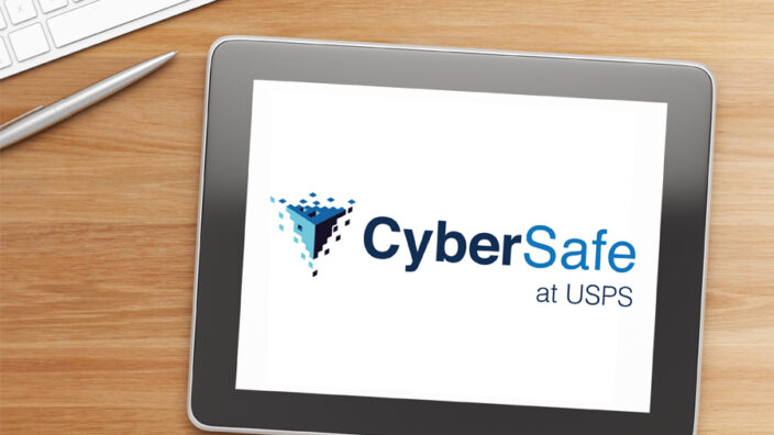 The CyberSafe at USPS site has tips to help employees avoid online scams.
