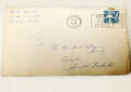 The 1958 letter addressed by Rice’s sister.