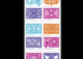 The Colorful Celebrations stamps