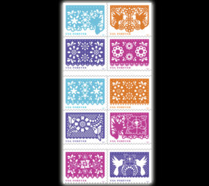 The Colorful Celebrations stamps