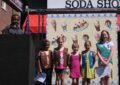 Statom introduces Girl Scout Troop 53, whose members wrote essays about their favorite soda fountain treats. Four of the five chose root beer floats.