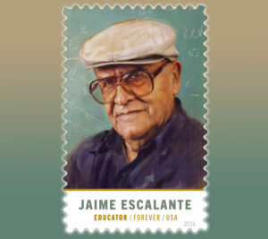 The Jaime Escalante stamp