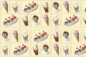 The Soda Fountain Favorites stamps