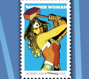 The Modern Age (1987-present) Wonder Woman stamp