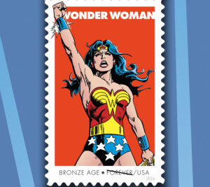 The Bronze Age (1973-86) Wonder Woman stamp