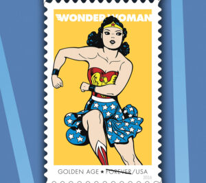 The Golden Age (1941-55) Wonder Woman stamp