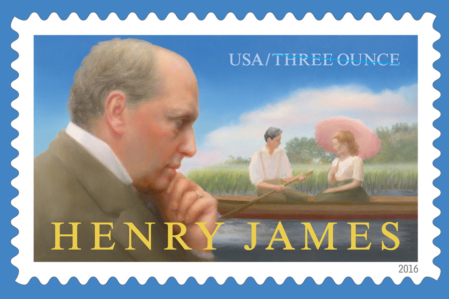 The Henry James stamp