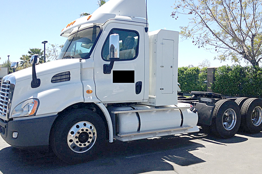 USPS has more contract tractor-trailers that run on alternative fuels.