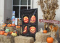 The Jack-o’-lantern stamp “selfie station”.