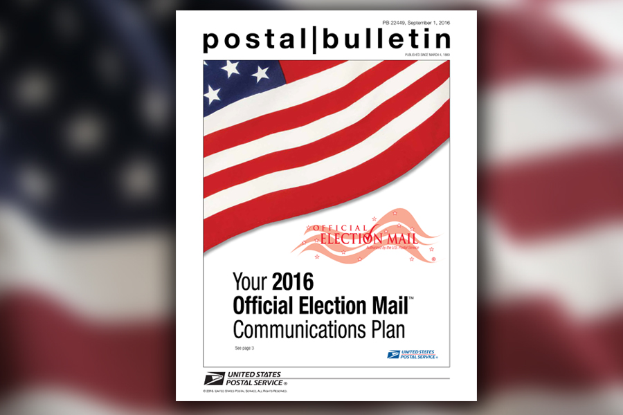 The Postal Bulletin's Sept. 1 cover