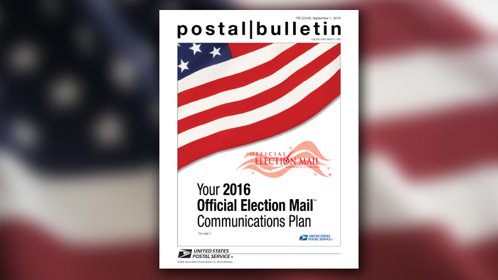 The Sept. 1 edition of the Postal Bulletin.