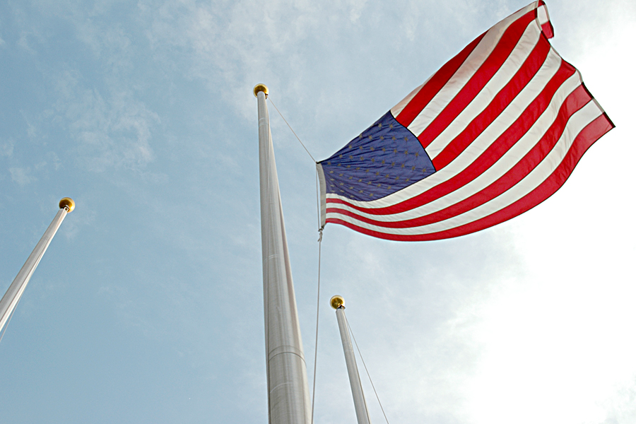 Federal buildings should fly the flag at half-staff Oct. 9.