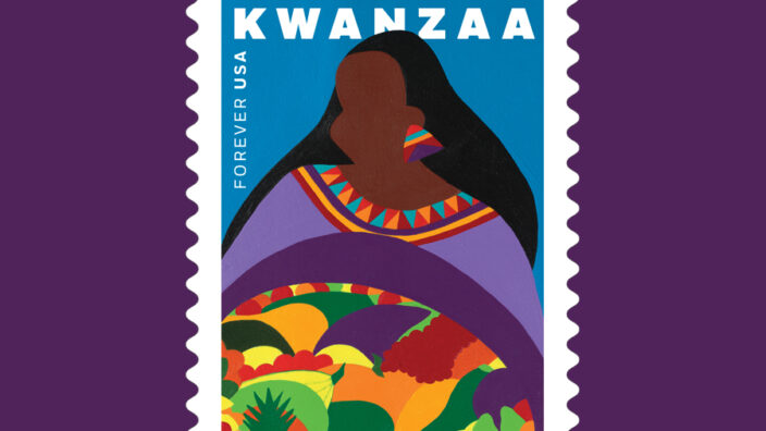 The 2016 Kwanzaa stamp