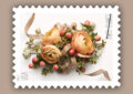 Celebration Corsage, a 2-ounce stamp, can accommodate the weight of heavy invitations for birthdays, weddings, anniversaries and other celebrations.