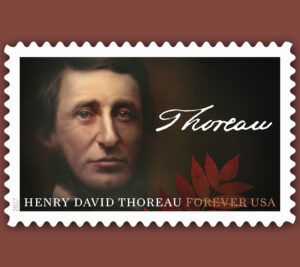 Henry David Thoreau stamp