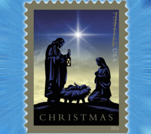 The Nativity stamp