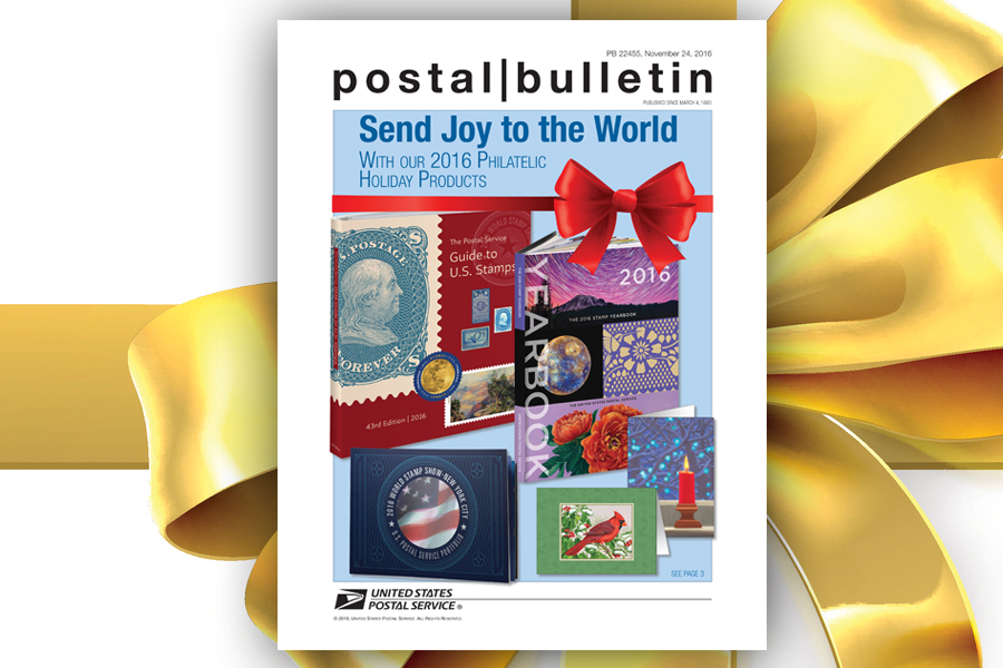 The Postal Bulletin’s Nov. 24 cover
