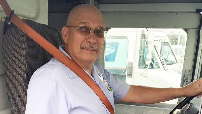 Austin, TX, Letter Carrier Salvador Villaseňor Jr., who has driven 2 million miles without an accident, is one of few employees to reach such a distinction.