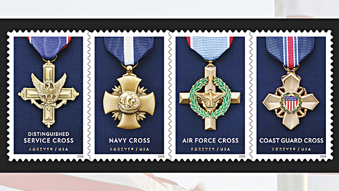 This year’s Honoring Extraordinary Heroes: The Service Medals stamps continue a Postal Service tradition of honoring the military.