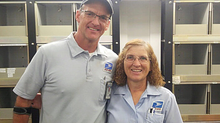 Grand Rapids, MI, letter carriers James McKay and Evelyn Woodward