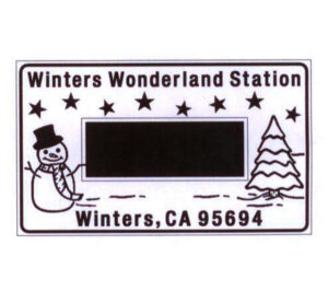 The Winters, CA, postmark