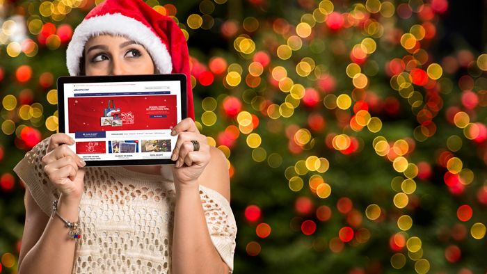 Customers can go to usps.com to ship and track holiday packages, purchase stamps and more.