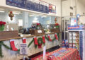 The halls are decked at the Natick, MA, Post Office.