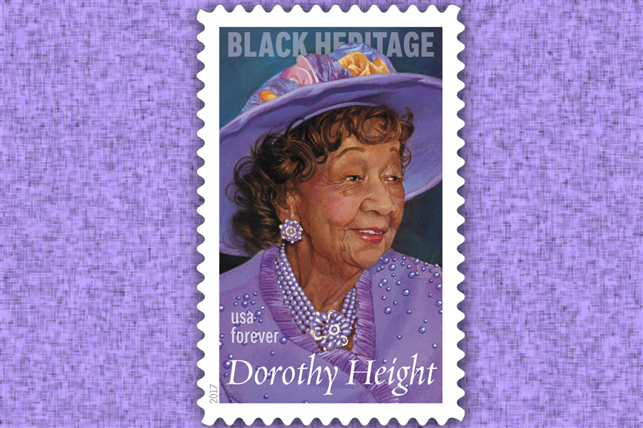 Dorothy Height stamp