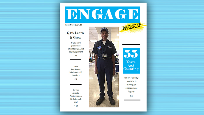 Engage Weekly newsletter cover