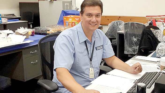 Los Angeles Business Mail Technician Charles Rodriguez