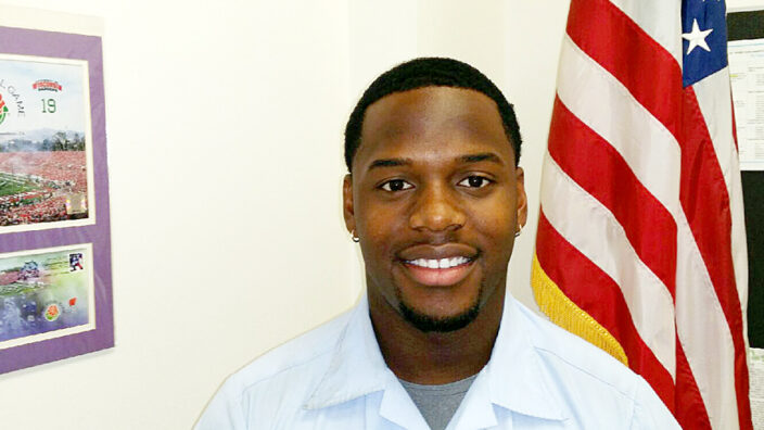 Lewisville, TX, City Carrier Assistant Devante Lacy