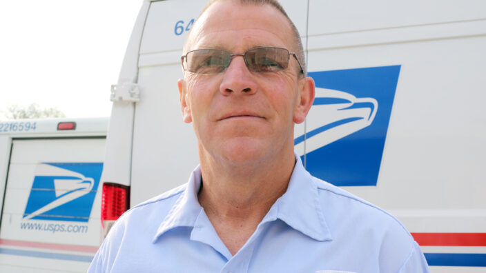 Tarboro, NC, Letter Carrier Glenn Palinkas