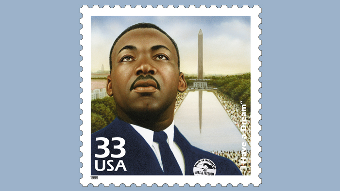 1999 MLK Jr. stamp