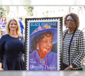Dorothy Height stamp ceremony