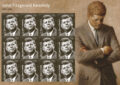 John Fitzgerald Kennedy stamp pane