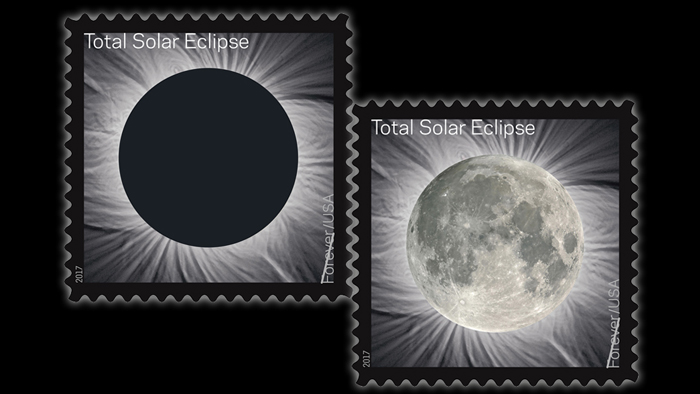 The Total Solar Eclipse stamp