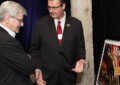 Mississippi Gov. Phil Bryant, left, and Chief Customer and Marketing Officer Jim Cochrane