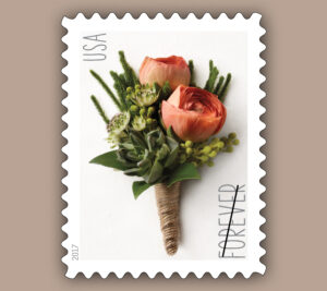 The Celebration Boutonniere stamp
