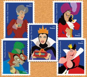 Disney Villains stamps